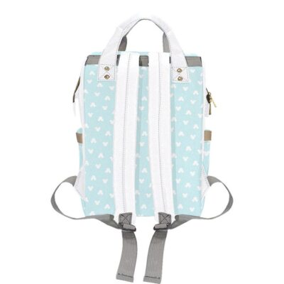 Blue Mickey Mouse Diaper Bag Backpack Multifunctional Backpack 3 1
