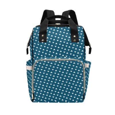 Blue Mickey Mouse Diaper Bag Backpack Multifunctional Backpack