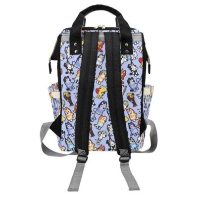 Bluey Dogs Diaper Bag Backpack Multifunctional Backpack 3 Bluey Dogs Diaper Bag Backpack Multifunctional Backpack 3