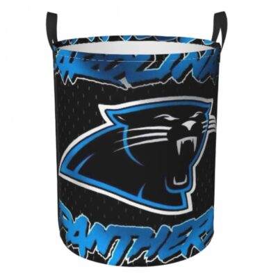 Carolina Panthers Hamper Bag Laundry Basket For Laundry Room Or Bathroom LD128
