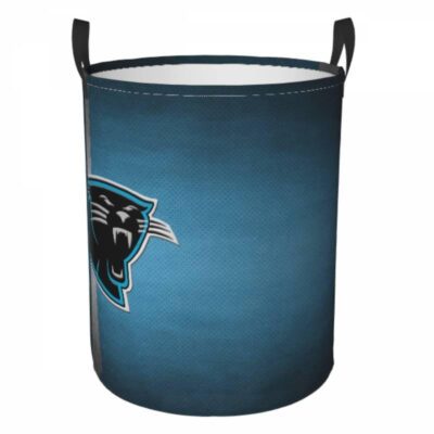 Carolina Panthers Hamper Bag Laundry Basket For Laundry Room Or Bathroom LD129