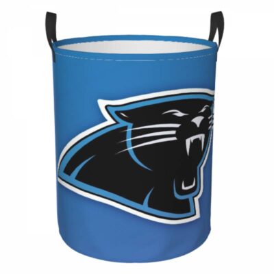 Carolina Panthers Hamper Bag Laundry Basket For Laundry Room Or Bathroom LD131