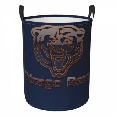 Chicago Bears Hamper Bag Laundry Basket For Laundry Room Or Bathroom LD132