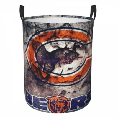 Chicago Bears Hamper Bag Laundry Basket For Laundry Room Or Bathroom LD252