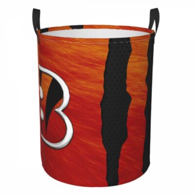 Cincinnati Bengals Hamper Bag Laundry Basket For Laundry Room Or Bathroom LD135