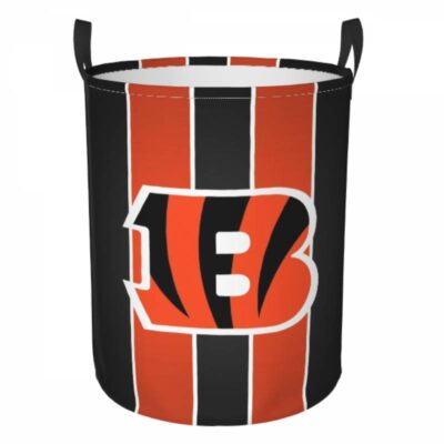 Cincinnati Bengals Hamper Bag Laundry Basket For Laundry Room Or Bathroom LD138