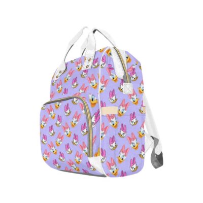 Daisy Duck Diaper Bag Backpack Multifunctional Backpack 2