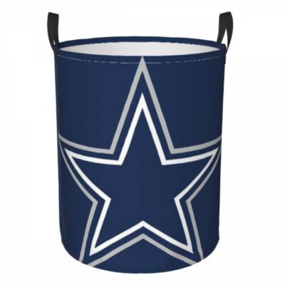 Dallas Cowboys Hamper Bag Laundry Basket For Laundry Room Or Bathroom LD256