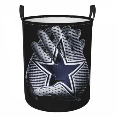 Dallas Cowboys Hamper Bag Laundry Basket For Laundry Room Or Bathroom LD258