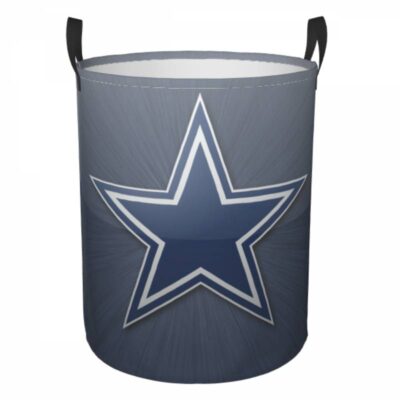 Dallas Cowboys Hamper Bag Laundry Basket For Laundry Room Or Bathroom LD259