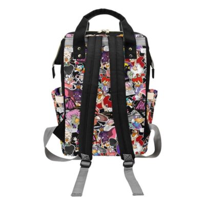 Darkwing Duck Diaper Bag Backpack Multifunctional Backpack 2