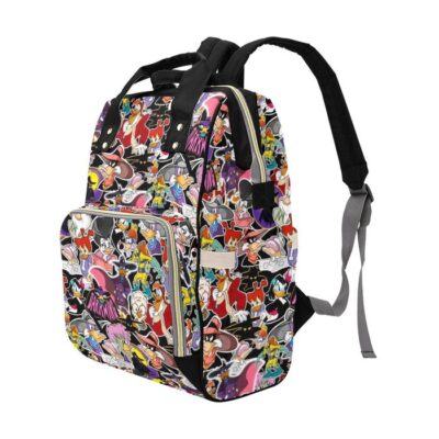 Darkwing Duck Diaper Bag Backpack Multifunctional Backpack 3