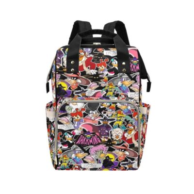 Darkwing Duck Diaper Bag Backpack Multifunctional Backpack
