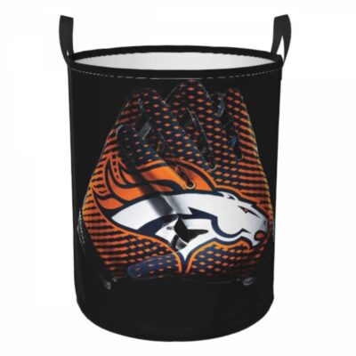 Denver Broncos Hamper Bag Laundry Basket For Laundry Room Or Bathroom LD260