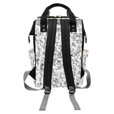 Disney Character Sketch Diaper Bag Backpack Multifunctional Backpack 2 Disney Character Sketch Diaper Bag Backpack Multifunctional Backpack 2