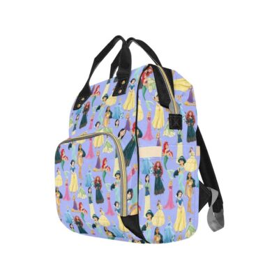Disney Princess Diaper Bag Backpack Multifunctional Backpack 2 Disney Princess Diaper Bag Backpack Multifunctional Backpack 2