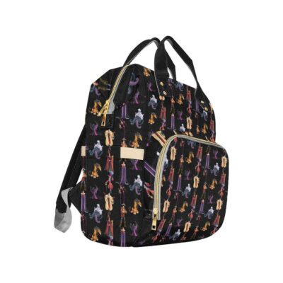Disney Villains Diaper Bag Backpack Multifunctional Backpack 2