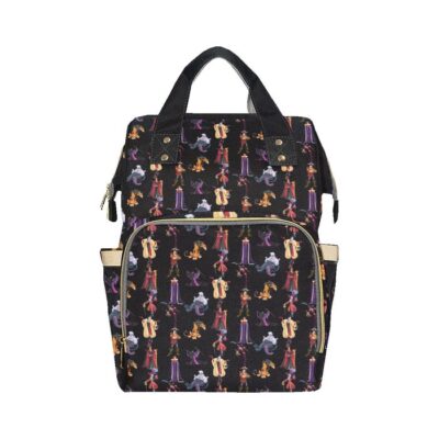 Disney Villains Diaper Bag Backpack Multifunctional Backpack