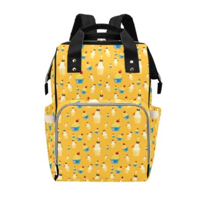 Dole Whip Diaper Bag Backpack Multifunctional Backpack 2 Dole Whip Diaper Bag Backpack Multifunctional Backpack 2 3