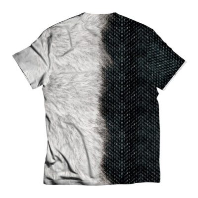 Dragon and Wolf Unisex T Shirt 2