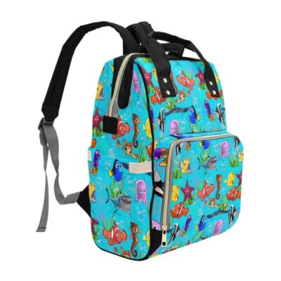 Finding Nemo Diaper Bag Backpack Multifunctional Backpack 3 Finding Nemo Diaper Bag Backpack Multifunctional Backpack 3