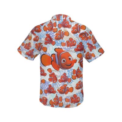 Finding Nemo Fish Summer Tropical Print Disney Hawaiian Button Down Shirt Shorts Set Unisex Outfits 3 Finding Nemo Fish Summer Tropical Print Disney Hawaiian Button Down Shirt Shorts Set Unisex Outfits 3