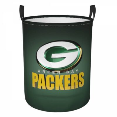 Green Bay Packers Hamper Bag Laundry Basket For Laundry Room Or Bathroom LD147