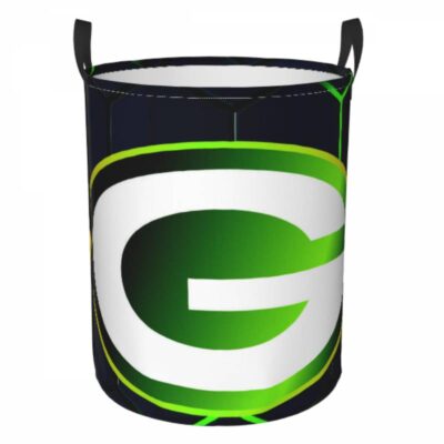 Green Bay Packers Hamper Bag Laundry Basket For Laundry Room Or Bathroom LD264