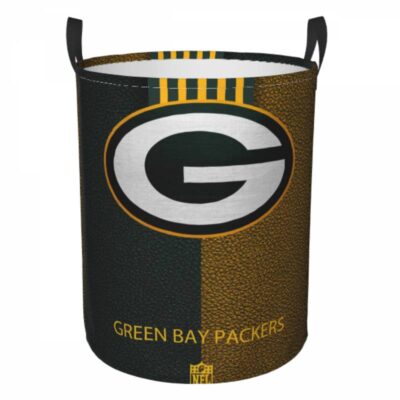 Green Bay Packers Hamper Bag Laundry Basket For Laundry Room Or Bathroom LD267