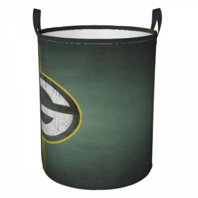 Green Bay Packers Hamper Bag Laundry Basket For Laundry Room Or Bathroom LD744