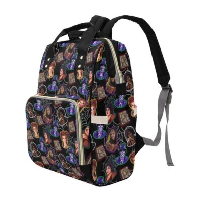 Hocus Pocus Diaper Bag Backpack Multifunctional Backpack 3 Hocus Pocus Diaper Bag Backpack Multifunctional Backpack 3