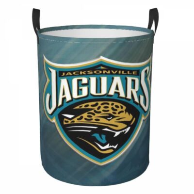 Jacksonville Jaguars Hamper Bag Laundry Basket For Laundry Room Or Bathroom LD150