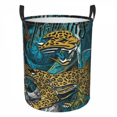 Jacksonville Jaguars Hamper Bag Laundry Basket For Laundry Room Or Bathroom LD270