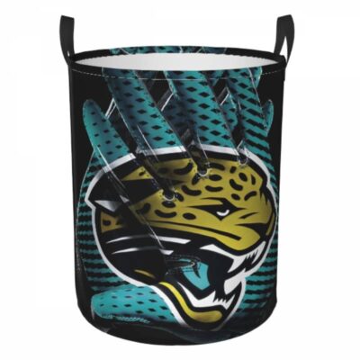 Jacksonville Jaguars Hamper Bag Laundry Basket For Laundry Room Or Bathroom LD271