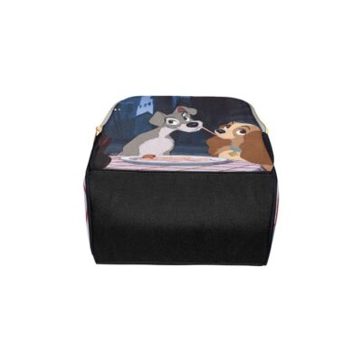 Lady and the Tramp Diaper Bag Backpack Multifunctional Backpack 3