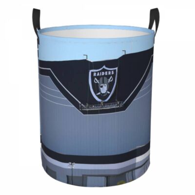 Las Vegas Raiders Hamper Bag Laundry Basket For Laundry Room Or Bathroom LD273