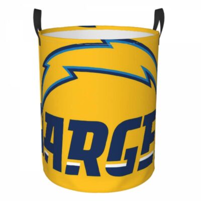Los Angeles Chargers Hamper Bag Laundry Basket For Laundry Room Or Bathroom LD154