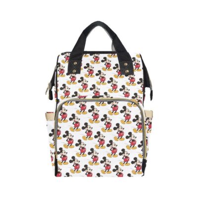 Mickey Mouse Diaper Bag Backpack Multifunctional Backpack