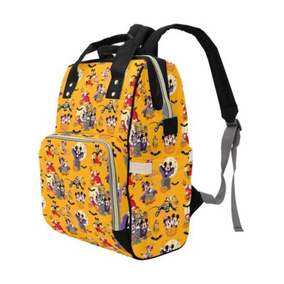 Mickey and Friends Halloween Diaper Bag Backpack Multifunctional Backpack 3 Mickey and Friends Halloween Diaper Bag Backpack Multifunctional Backpack 3