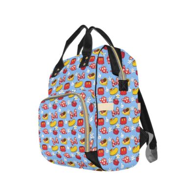 Mickey and Minnie Diaper Bag Backpack Multifunctional Backpack 3 Mickey and Minnie Diaper Bag Backpack Multifunctional Backpack 3