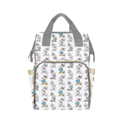 Mickey and Minnie Diaper Bag Backpack Multifunctional Backpack