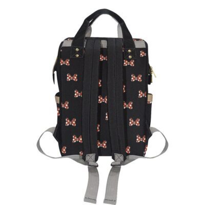 Minnie Mouse Bows Diaper Bag Backpack Multifunctional Backpack 2 Minnie Mouse Bows Diaper Bag Backpack Multifunctional Backpack 2