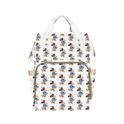 Minnie Mouse Diaper Bag Backpack Multifunctional Backpack