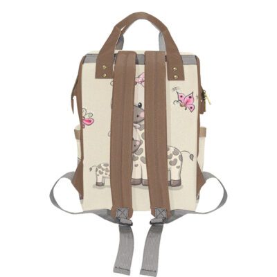 Mommy & Baby Giraffe Tan Baby Bag Multi-Function Premium Backpack 3 Mommy Baby Giraffe Tan Baby Bag Multi Function Premium Backpack 3