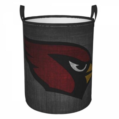 NFL Arizona Cardinals Hamper Bag Laundry Basket For Laundry Room Or Bathroom LD168