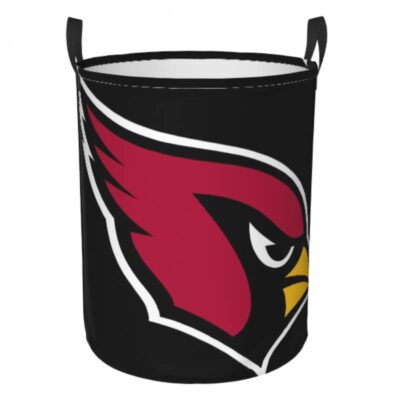 NFL Arizona Cardinals Hamper Bag Laundry Basket For Laundry Room Or Bathroom LD289