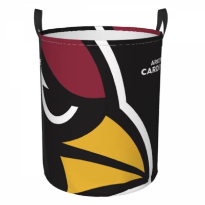 NFL Arizona Cardinals Hamper Bag Laundry Basket For Laundry Room Or Bathroom LD775