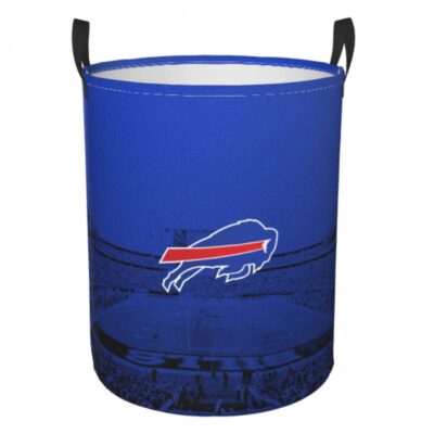 NFL Buffalo Bills Hamper Bag Laundry Basket For Laundry Room Or Bathroom LD175