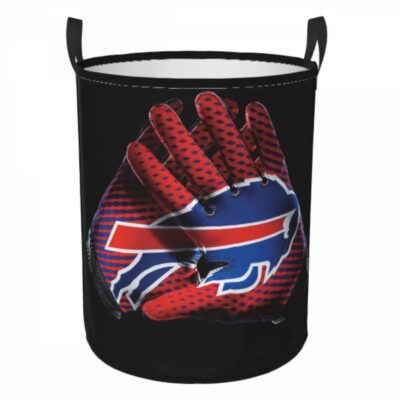 NFL Buffalo Bills Hamper Bag Laundry Basket For Laundry Room Or Bathroom LD291