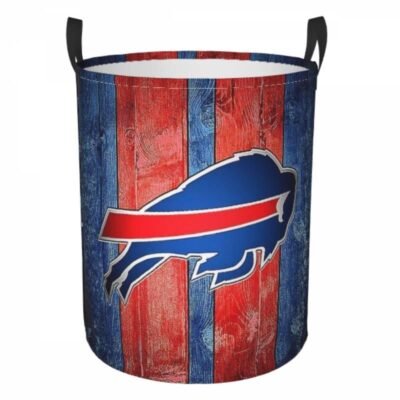 NFL Buffalo Bills Hamper Bag Laundry Basket For Laundry Room Or Bathroom LD781